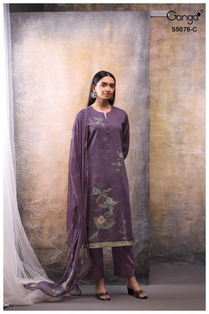 Ganga evelia 5076 buy dress material wholesale online